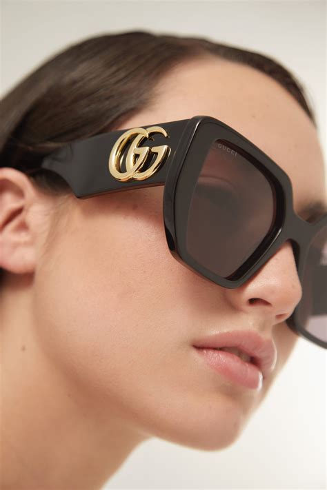 gold and black gucci sunglasses|shop gucci sunglasses online.